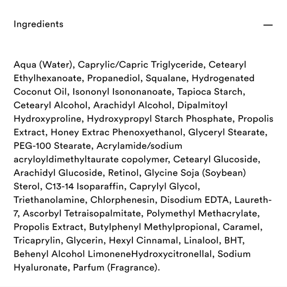 Hey Honey Look Into My Eyes Retinol & Propolis Eye Mask Full Size NWT - Picture 5 of 5